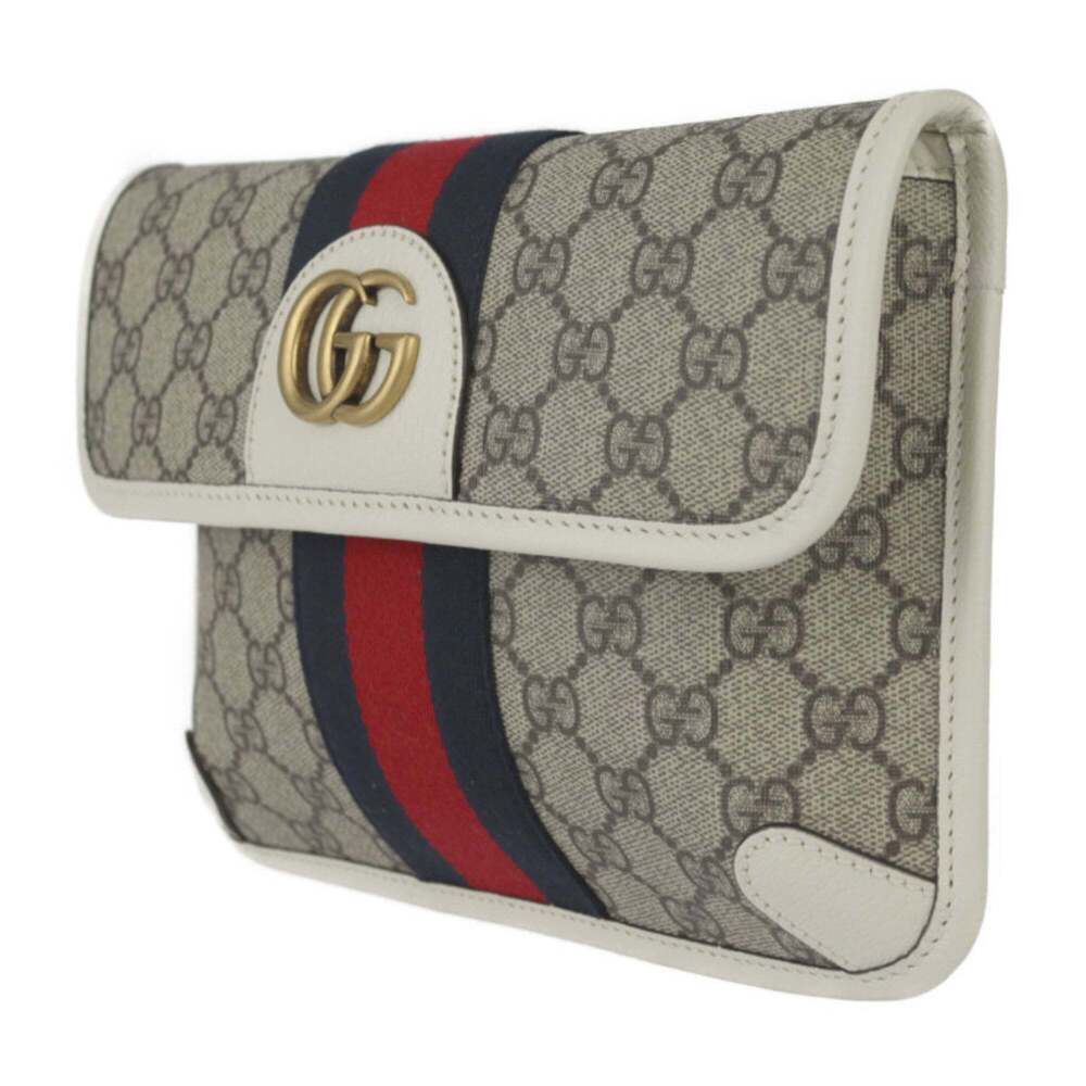 GUCCI Cream Leather Fanny Pack - Picture 3 of 8